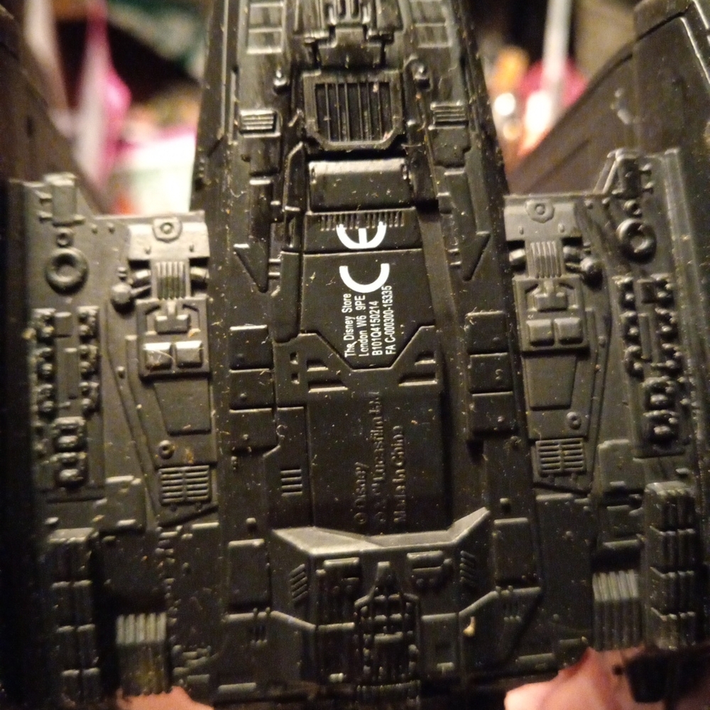 Star Wars Black Spaceship Model